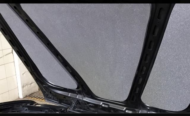 aislante termico para capot de auto