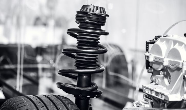 Cambio de amortiguadores autos audi