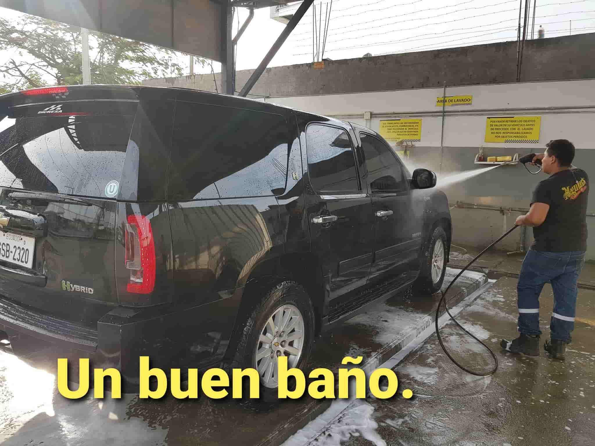 la mejor lavadora de autos en Guayaquil