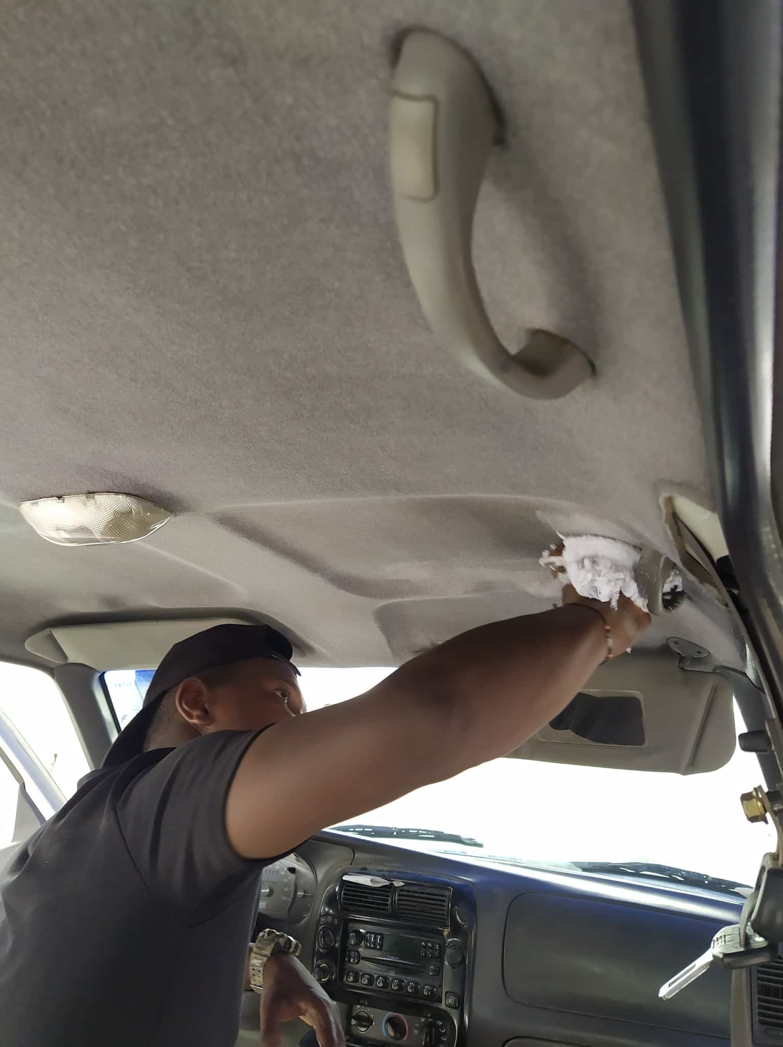 lavado de techo de auto chevrolet guayaquil