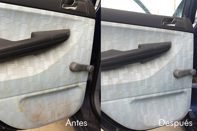 Limpieza de puertas de autos en Ecuador