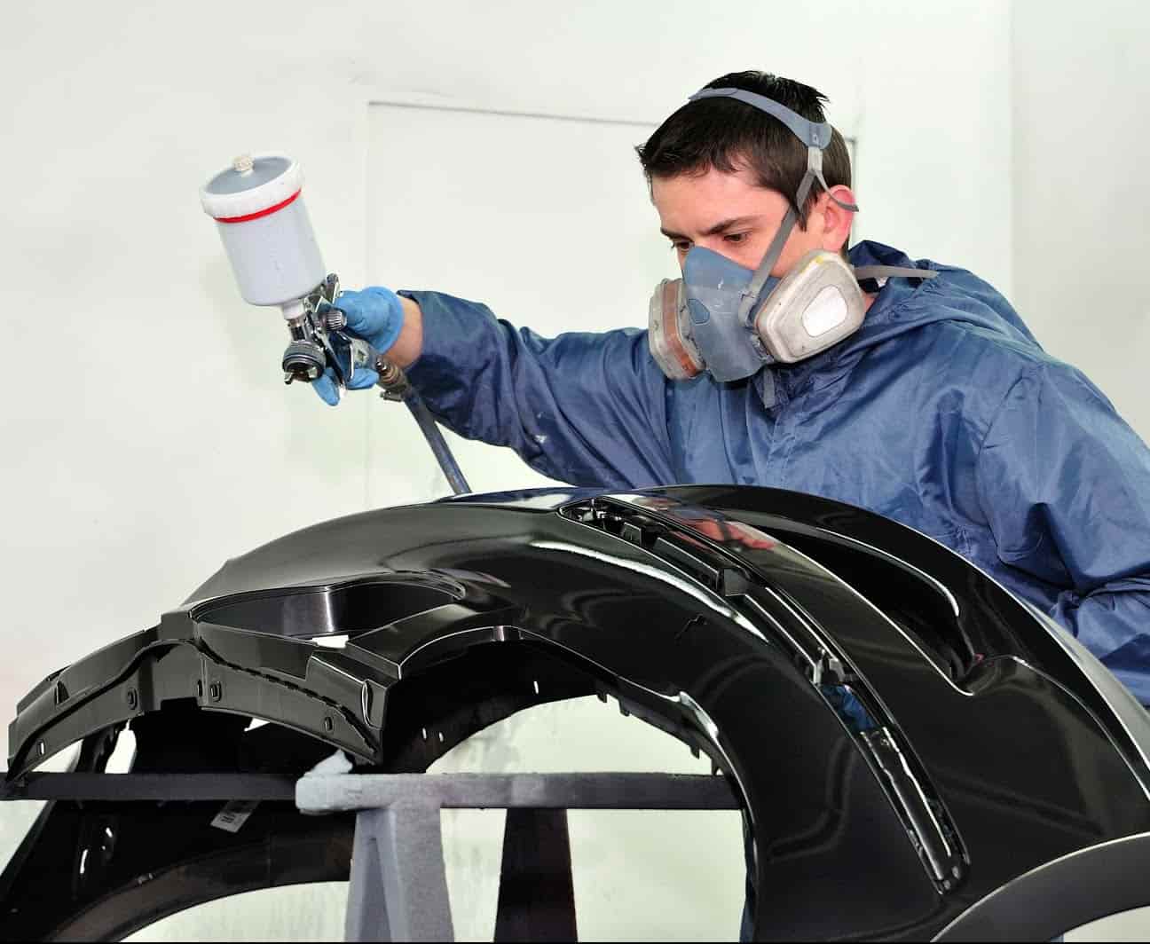 pintura automotriz por piezas de vehiculos