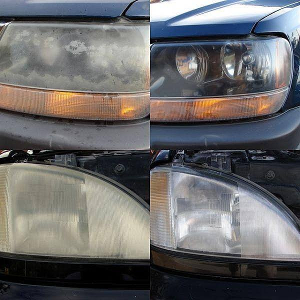 Pulida de faros auto camioneta doble cabina guayaquil