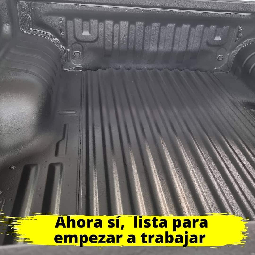 Colocacion de bate piedra para camionetas tipo doble cabina